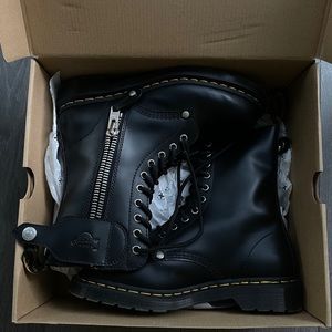Dr. Martens x Schott NYC Collab boots